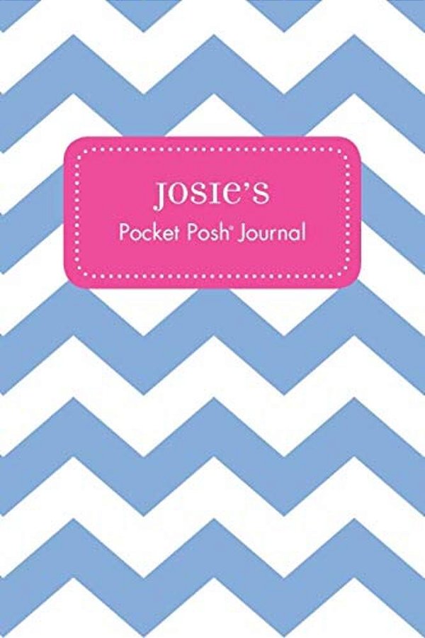 Josie's Pocket Posh Journal, Chevron-..