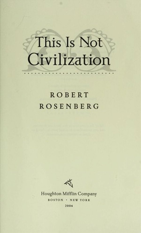 This Is Not Civilization-..