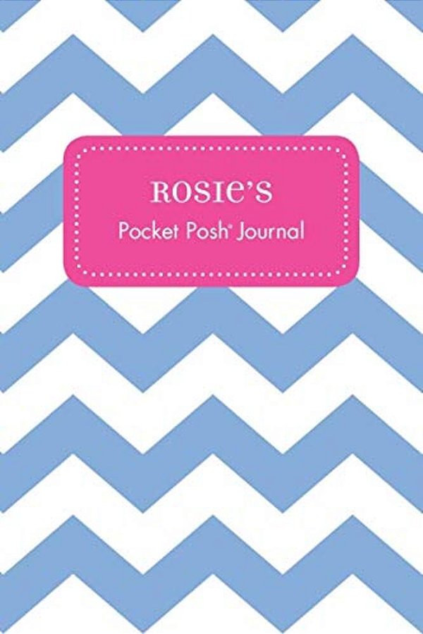 Rosie's Pocket Posh Journal, Chevron-..