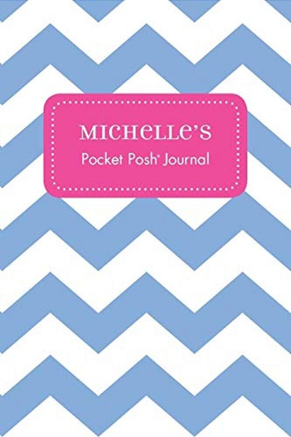 Michelle's Pocket Posh Journal, Chevron-..