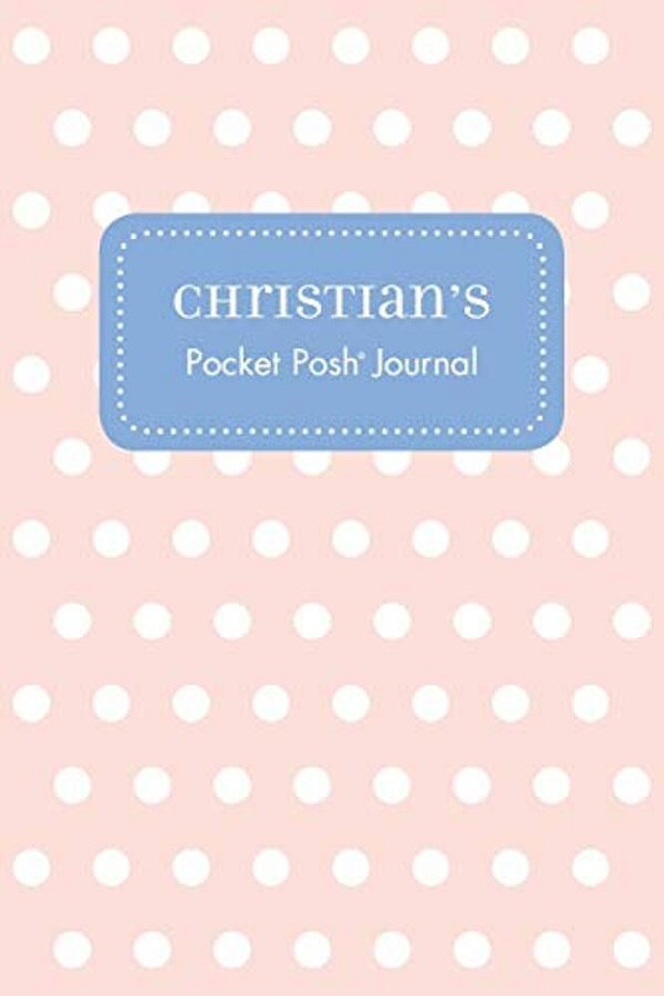 Christian's Pocket Posh Journal, Polka Dot-..