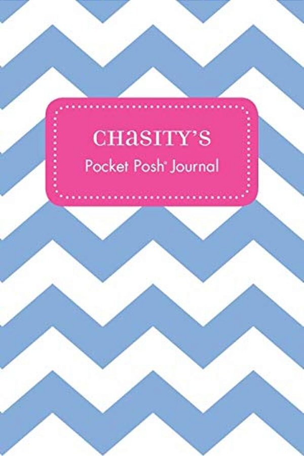 Chasity's Pocket Posh Journal, Chevron-..