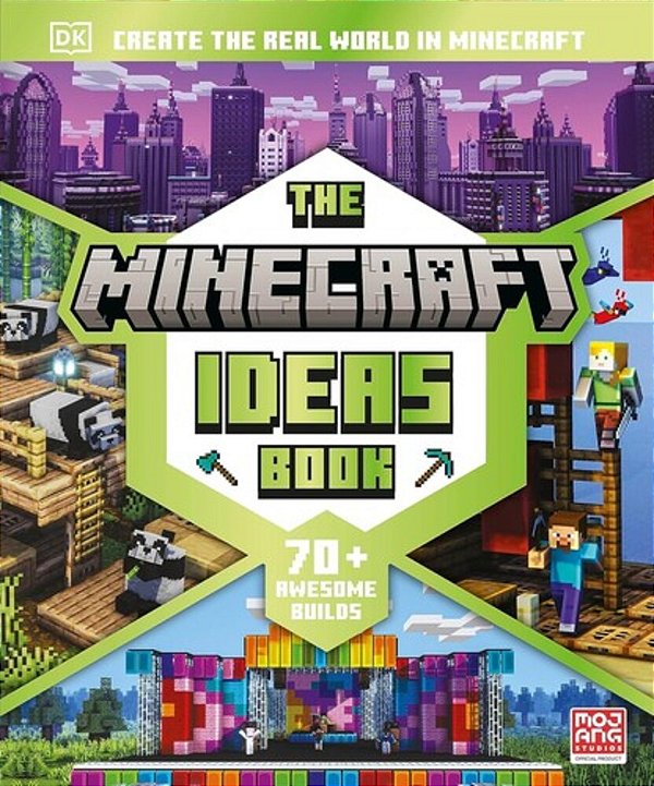 The Minecraft Ideas Book: Create The Real World In Minecraft With 70+ Awesome Builds-..
