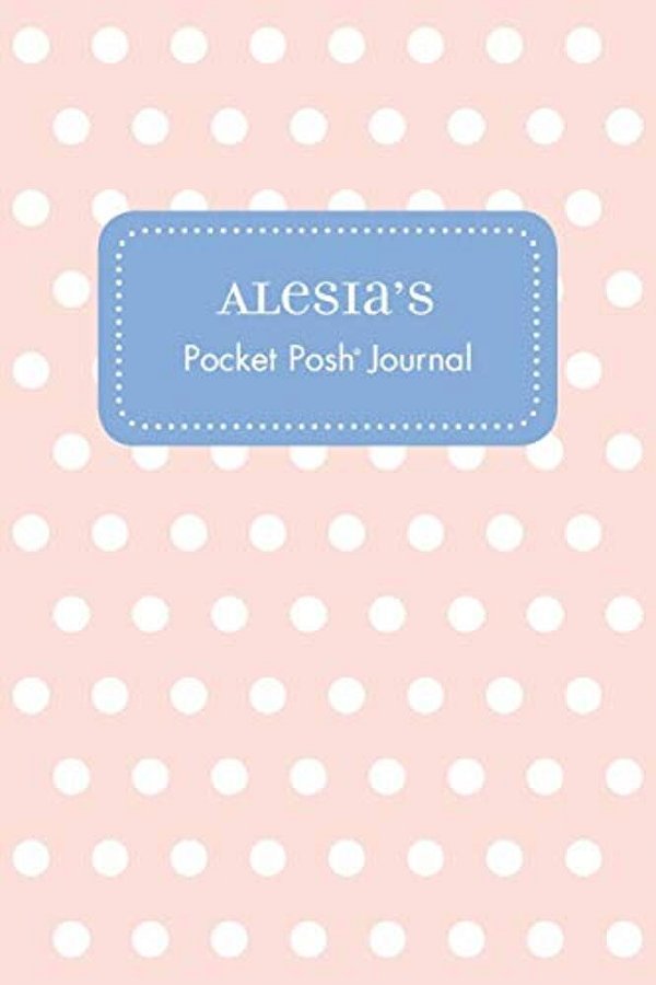 Alesia's Pocket Posh Journal, Polka Dot-..