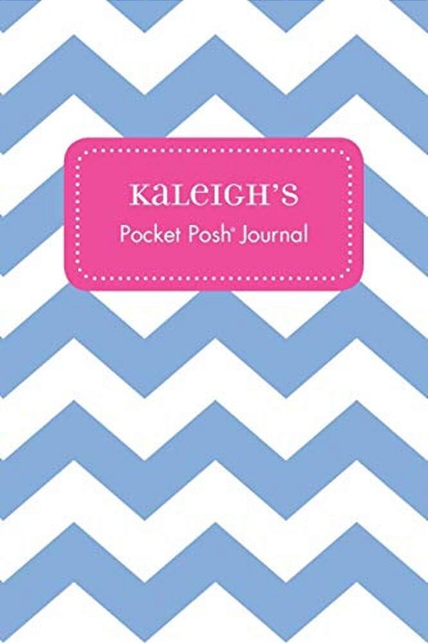 Kaleigh's Pocket Posh Journal, Chevron-..