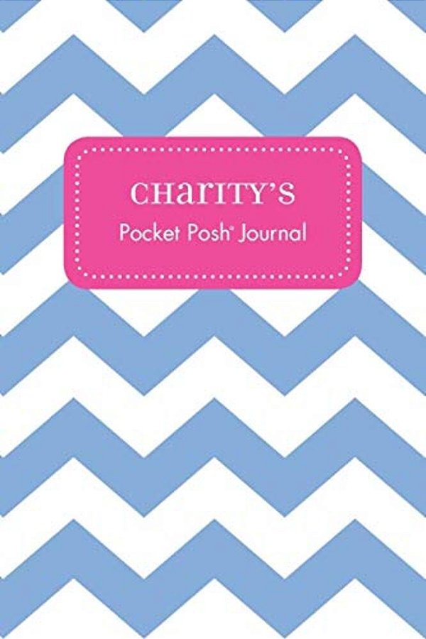 Charity's Pocket Posh Journal, Chevron-..