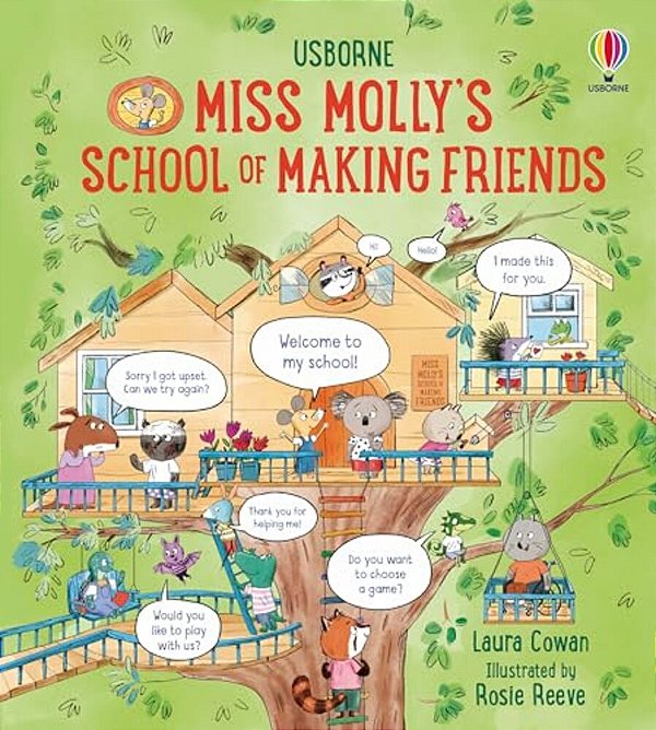 Miss Molly's School Of Making Friends: A Friendship Book For Kids-..