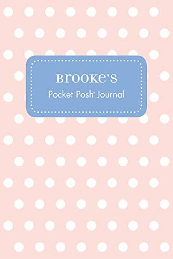Brooke's Pocket Posh Journal, Polka Dot-..