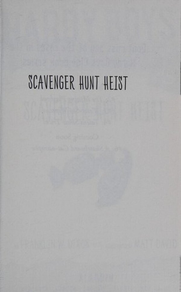 Scavenger Hunt Heist-..