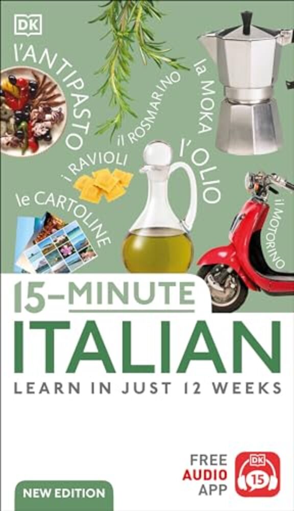 15-Minute Italian: Learn In Just 12 Weeks-..