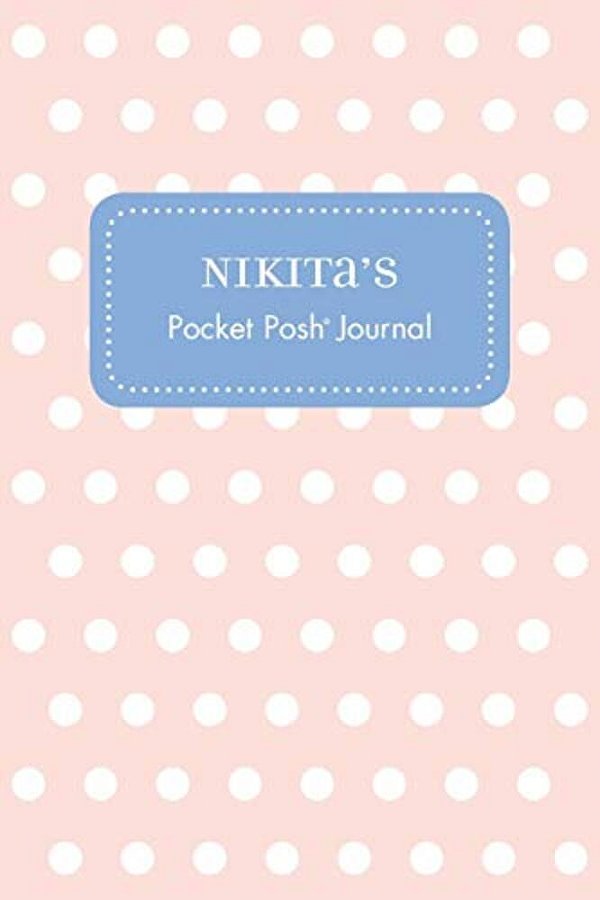 Nikita's Pocket Posh Journal, Polka Dot-..