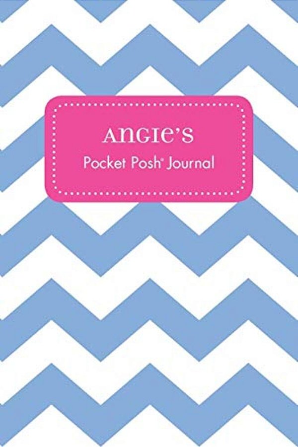 Angie's Pocket Posh Journal, Chevron-..