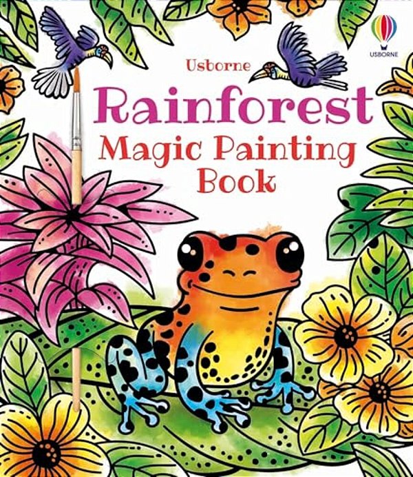 Rainforest Magic Painting Book-..