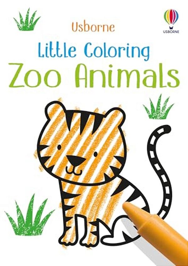 Little Coloring Zoo Animals-..