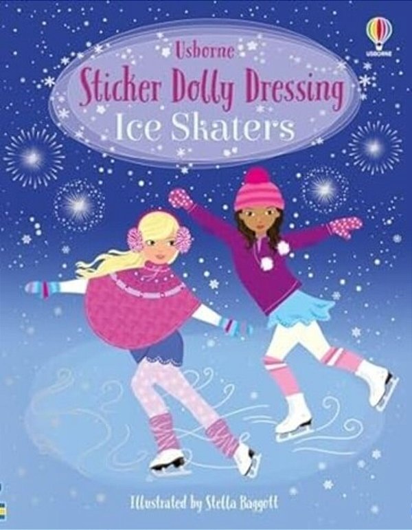 Sticker Dolly Dressing Ice Skaters-..