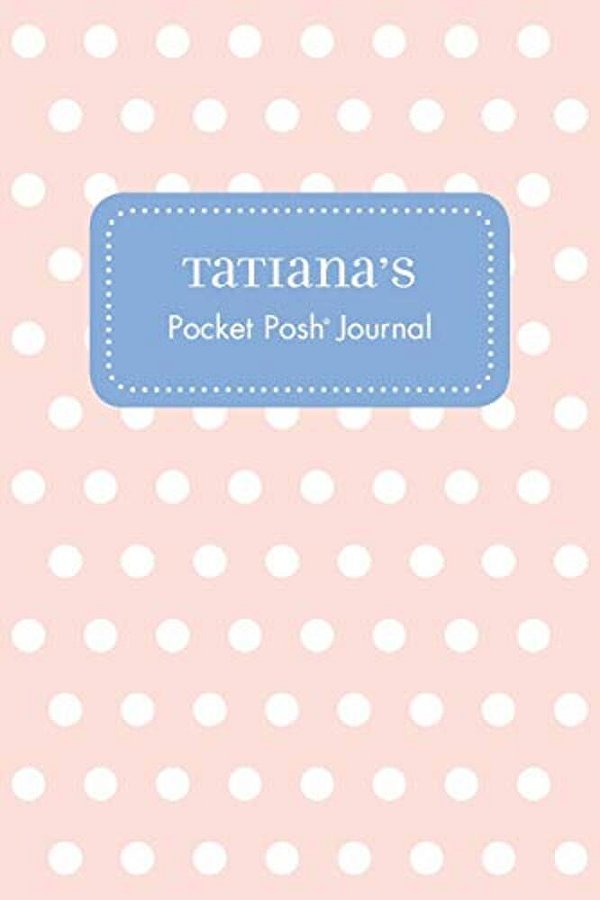 Tatiana's Pocket Posh Journal, Polka Dot-..