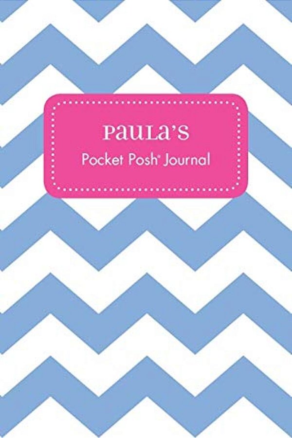 Paula's Pocket Posh Journal, Chevron-..