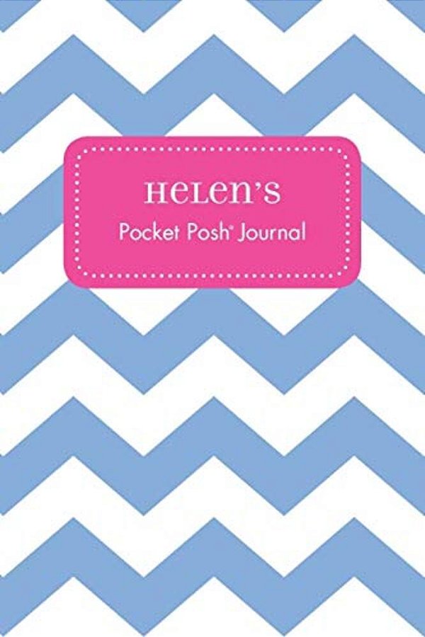 Helen's Pocket Posh Journal, Chevron-..