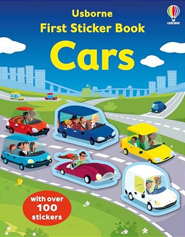 First Sticker Book Cars-..