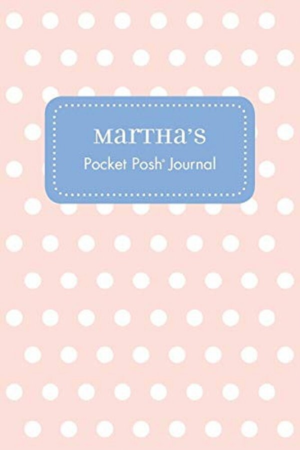 Martha's Pocket Posh Journal, Polka Dot-..