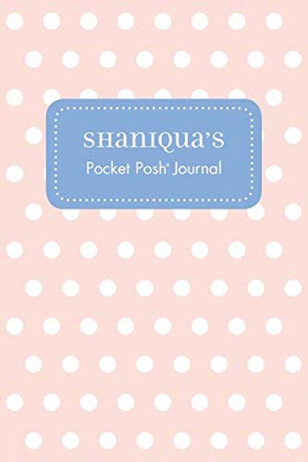 Shaniqua's Pocket Posh Journal, Polka Dot-..