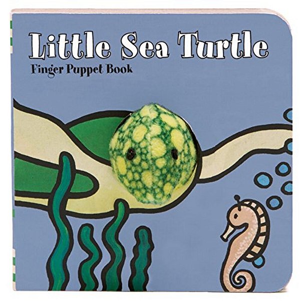 Little Sea Turtle: Finger Puppet Book: (Finger Puppet Book For Toddlers And Babies, Baby Books For First Year, Animal Finger Puppets)-..