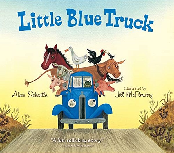 Little Blue Truck Board Book-..
