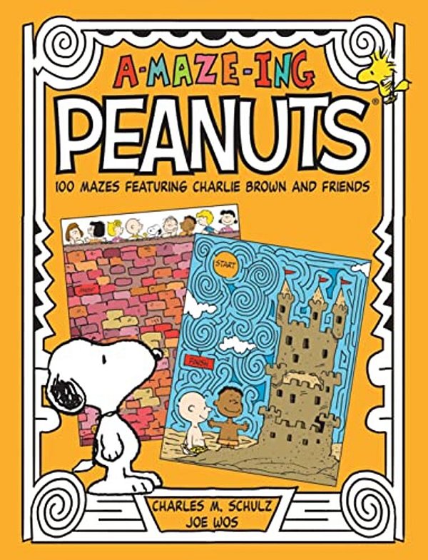 A-Maze-ing Peanuts: 100 Mazes Featuring Charlie Brown And Friends-..