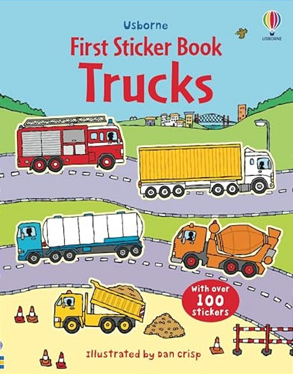 First Sticker Book Trucks-..