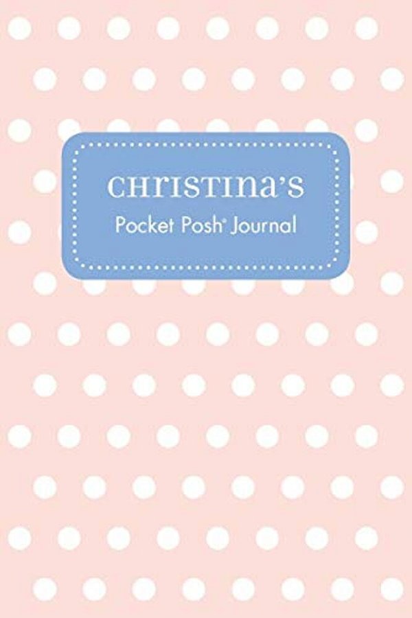 Christina's Pocket Posh Journal, Polka Dot-..
