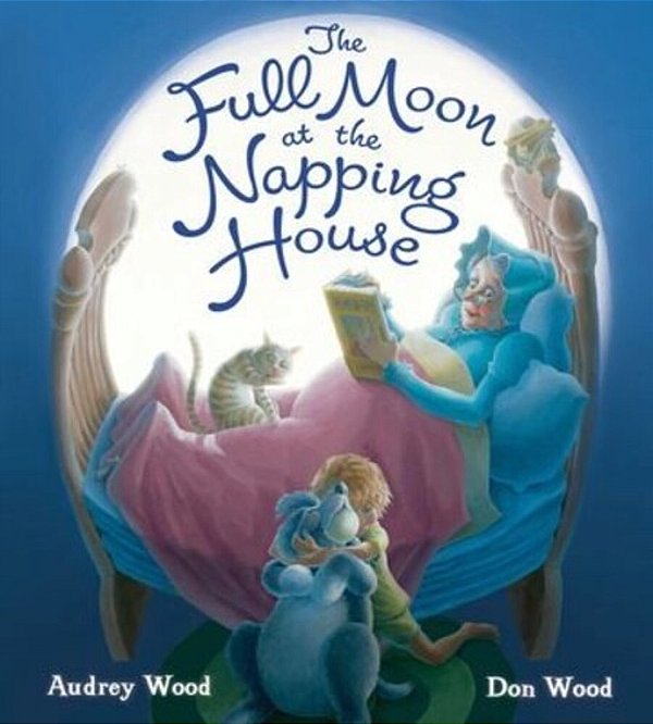 The Full Moon At The Napping House Padded Board Book-..