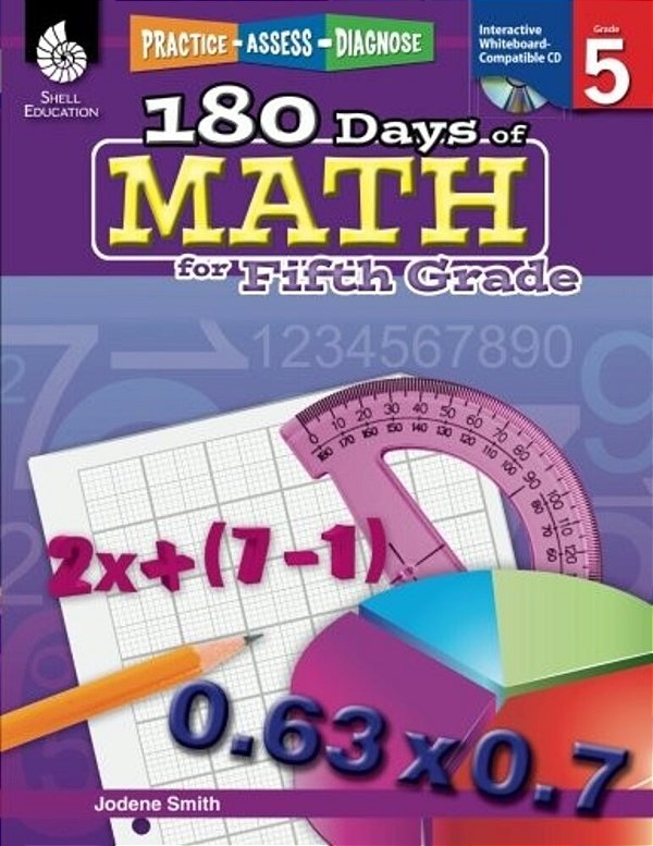 180 Days(tm) Math For Fifth Grade: Practice, Assess, Diagnose-..