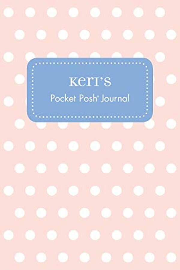 Keri's Pocket Posh Journal, Polka Dot-..