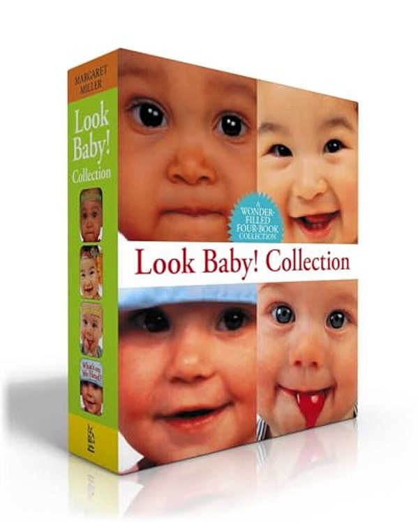 Look Baby! Collection (Boxed Set): Baby Faces; I Love Colors; Baby Food; What's On My Head?-..