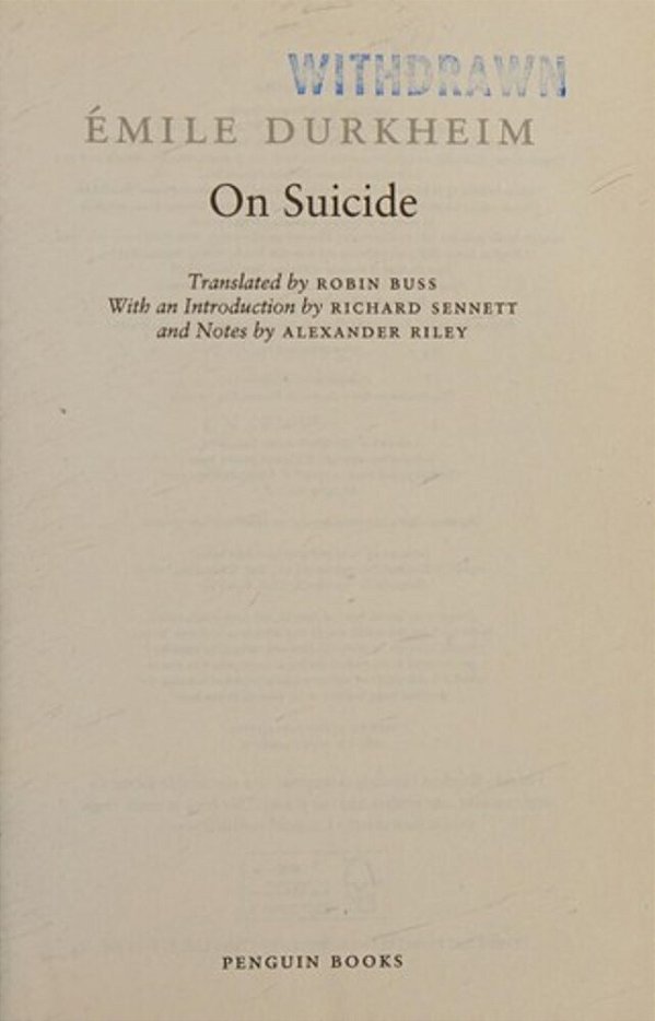 On Suicide-..