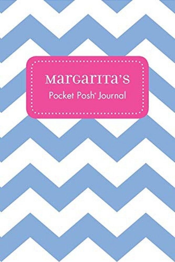 Margarita's Pocket Posh Journal, Chevron-..