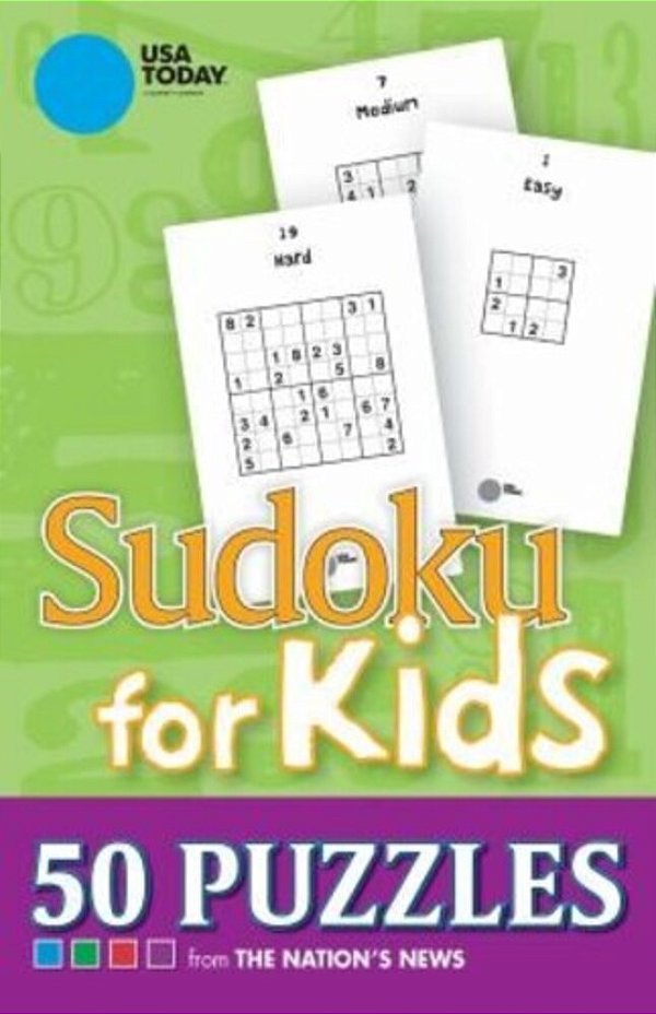 USA Today Sudoku For Kids: 50 Puzzles-..