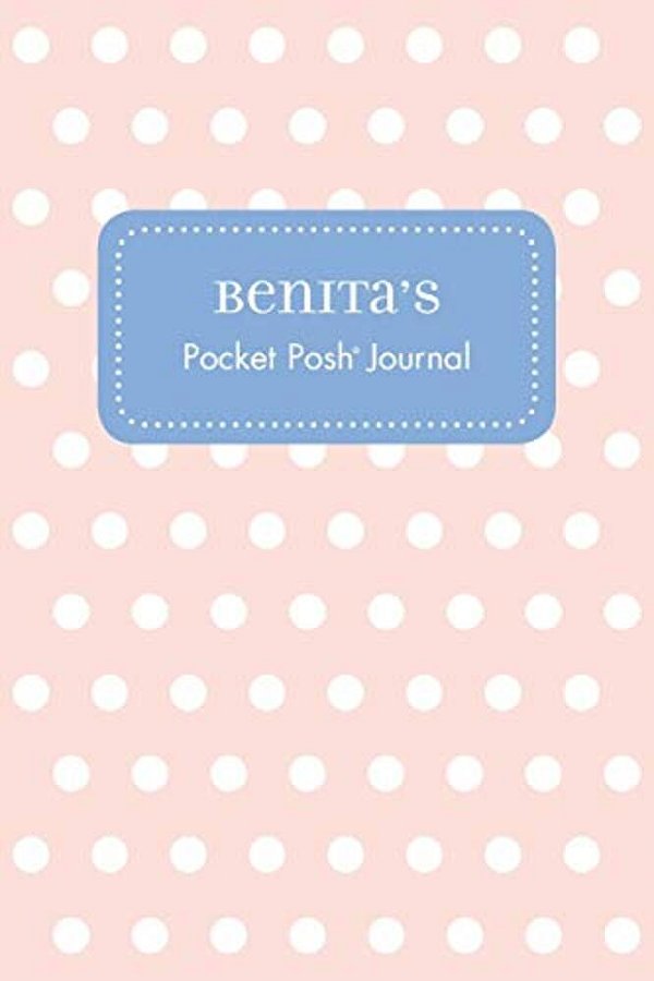 Benita's Pocket Posh Journal, Polka Dot-..