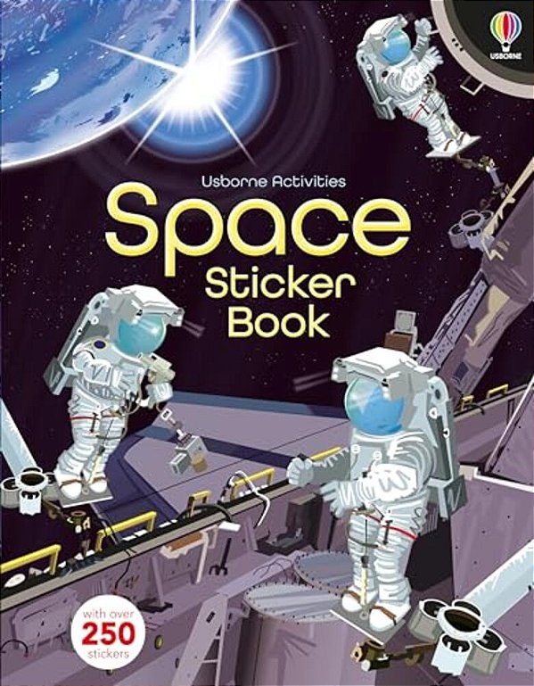 Space Sticker Book-..