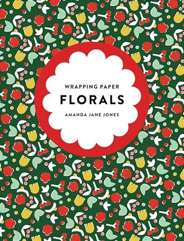 Amanda Jane Jones Wrapping Paper: Florals-..