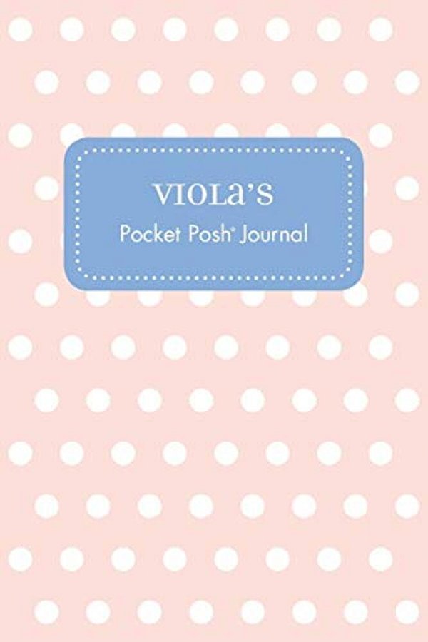 Viola's Pocket Posh Journal, Polka Dot-..