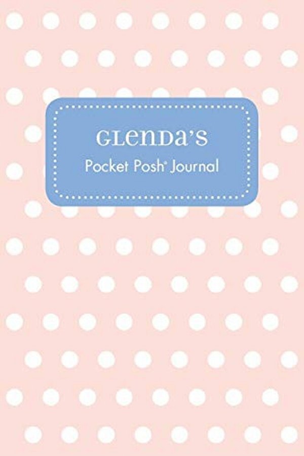Glenda's Pocket Posh Journal, Polka Dot-..