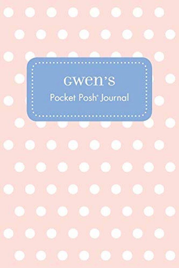 Gwen's Pocket Posh Journal, Polka Dot-..
