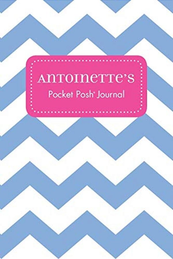 Antoinette's Pocket Posh Journal, Chevron-..