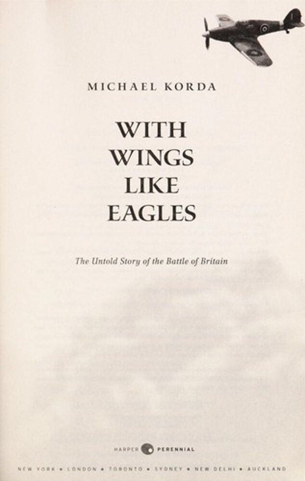 With Wings Like Eagles: The Untold Story Of The Battle Of Britain-..