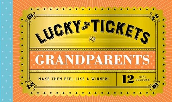 Lucky Tickets For Grandparents: 12 Gift Coupons-..