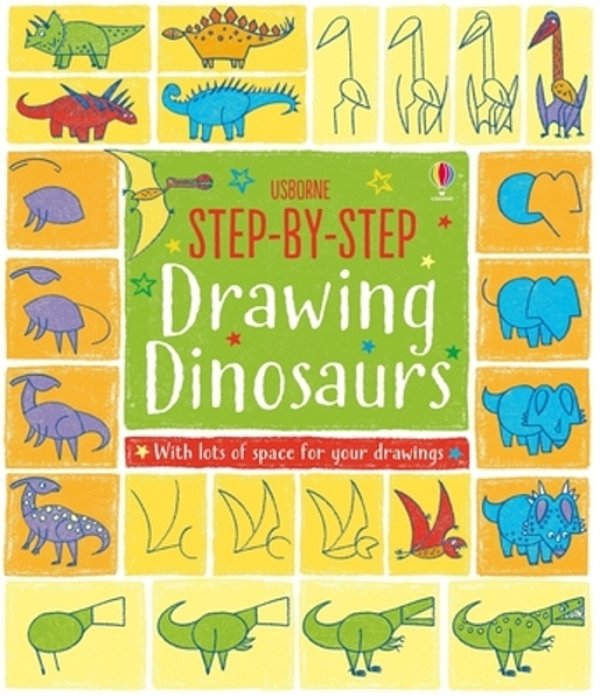 Step-By-step Drawing Dinosaurs-..