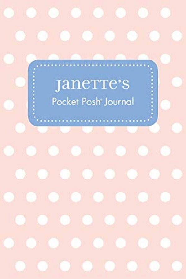 Janette's Pocket Posh Journal, Polka Dot-..