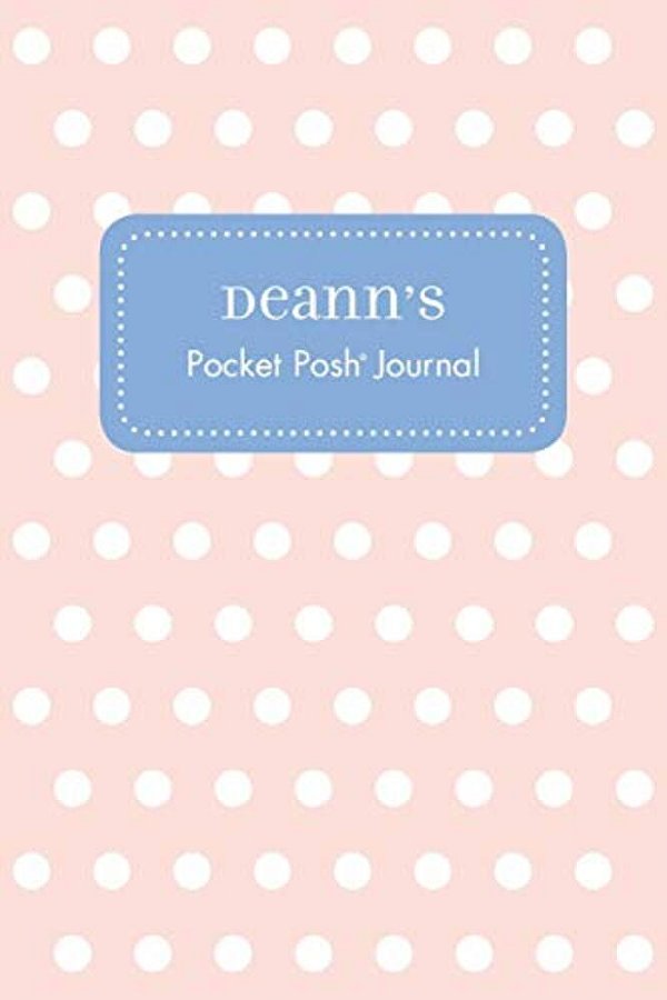 Deann's Pocket Posh Journal, Polka Dot-..