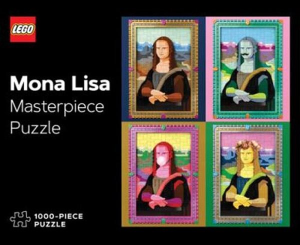 Lego Masterpiece Puzzle: Mona Lisa 1000-Piece Puzzle-..